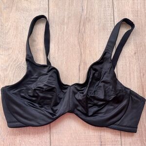 Soma Sensuous Sides Minimizer 1” Bra No Padding Black Women's Size 36D